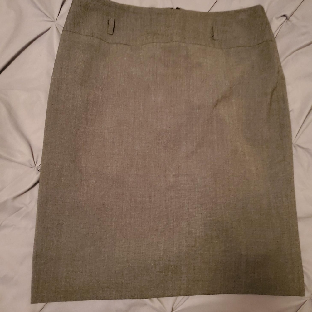 Black & Charcoal pencil skirt